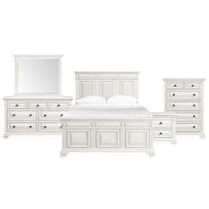 Picket House Furnishings - Trent King Panel 5PC Bedroom Set - CY700KB5PC