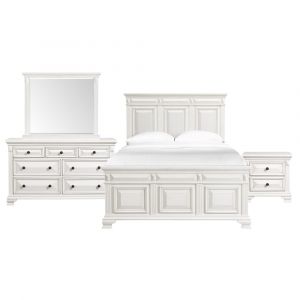 Picket House Furnishings - Trent Queen Panel 4PC Bedroom Set - CY700QB4PC