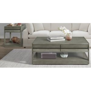 Picket House Furnishings - Tropez 2PC Occasional Table Set in Grey - T-6480-2PC