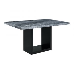 Picket House Furnishings - Willow Marble Counter Height Table in Gray - CVL400CTTB