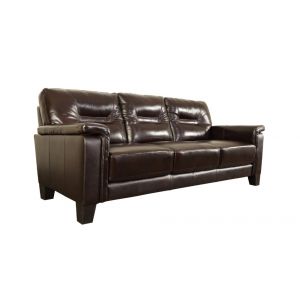 Porter Designs -  Alto Top Quality Leather Sofa, Brown - 02-189C-01-3618
