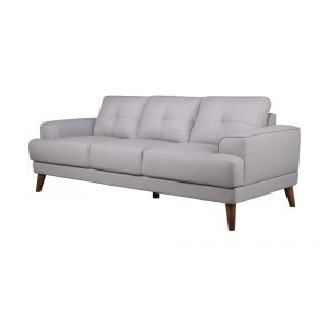 Porter Designs -  Anzio Top Quality Leather Sofa, Cream - 02-204C-01-7120