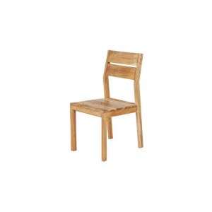 Porter Designs -  Bauhaus Solid Acacia Wood Dining Chair, Natural - 07-162-02-0170
