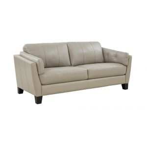 Porter Designs - Bergamo Top Grain Leather Sofa, Cream - 02-189-01-4617