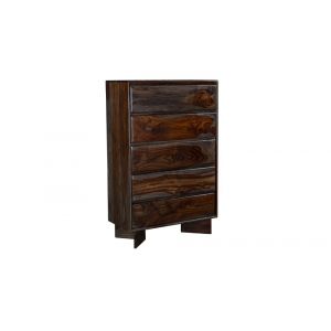Porter Designs -  Cambria Solid Sheesham Wood Chest, Gray - 04-116-03-8394M