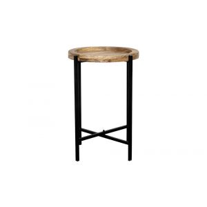 Porter Designs -  Camden Solid Wood End Table, Natural - 05-215-08-4016