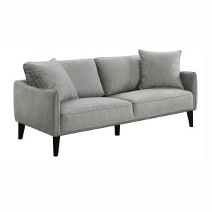 Porter Designs - Cavett Mid-Century Modern Sofa, Cream - 01-33C-01-9224