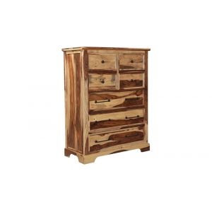 Porter Designs - Crossroads Solid Sheesham Wood Chest, Natural - 04-196-05-C005