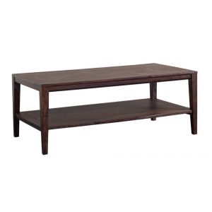 Porter Designs -  Fall River Solid Sheesham Wood Coffee Table, Gray - 05-117-02-4896
