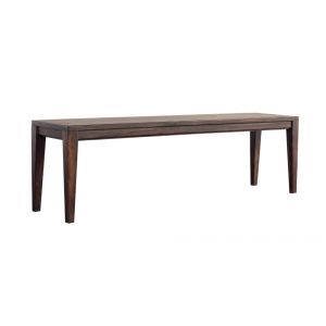Porter Designs -  Fall River Solid Sheesham Wood Dining Bench, Gray - 07-117-13-4898