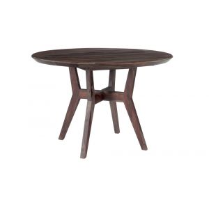 Porter Designs - Fall River Solid Sheesham Wood Dining Table, Gray - 07-117-01-4896