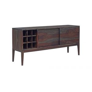 Porter Designs -  Fall River Solid Sheesham Wood Sideboard, Gray - 07-117-30-4436