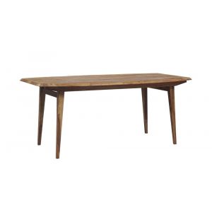 Porter Designs -  Fusion Solid Sheesham Wood Dining Table, Natural - 07-117-01-6730