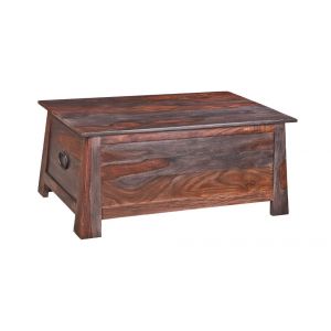 Porter Designs -  Kalispell Solid Sheesham Wood Coffee Table, Brown - 05-116-12-2429