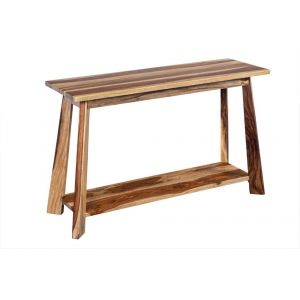 Porter Designs -  Kalispell Solid Sheesham Wood Console Table, Natural - 05-116-10-PDU125