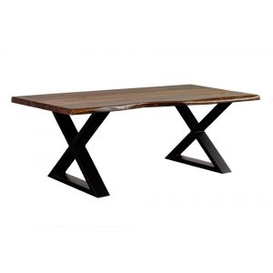 Porter Designs -  Manzanita Live Edge Solid Acacia Wood Coffee Table, Brown - 05-196-02-4640X-KIT