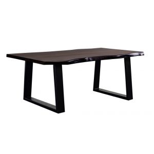 Porter Designs -  Manzanita Live Edge Solid Acacia Wood Coffee Table, Gray - 05-196-02-4630T-KIT
