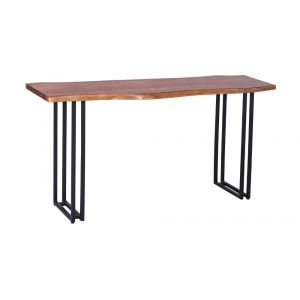 Porter Designs -  Manzanita Live Edge Solid Acacia Wood Console Table, Brown - 05-196-10-5840U-KIT