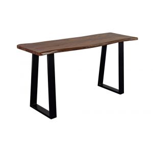Porter Designs -  Manzanita Live Edge Solid Acacia Wood Console Table, Brown - 05-196-10-5840T-KIT