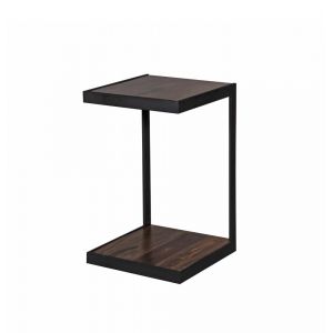 Porter Designs -  Manzanita Live Edge Solid Acacia Wood End Table, Brown - 05-196-12-2438H