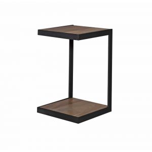 Porter Designs -  Manzanita Live Edge Solid Acacia Wood End Table, Natural - 05-196-12-2418N