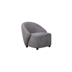 Porter Designs - Nova Boucle Fabric Accent Chair, Gray - 01-168-06-3575