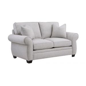 Porter Designs - Oasis Overstuffed Loveseat, Cream - 01-207C-02-6327FA