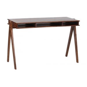 Porter Designs -  Portola Solid Acacia Wood Desk, Brown - 04-108-23-0090