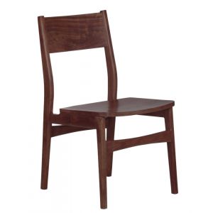 Porter Designs - Portola Solid Acacia Wood Dining Chair, Brown - 07-108-02-0022