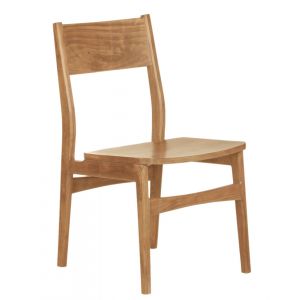 Porter Designs - Portola Solid Acacia Wood Dining Chair, Natural - 07-108-02-0021