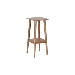 Porter Designs -  Portola Solid Acacia Wood End Table, Natural - 09-108-07-1012