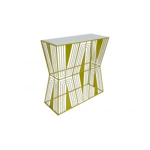Porter Designs -  Rivoli Handmade Console Table, Gold - 05-125-10-12610