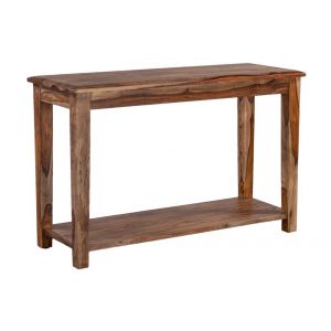 Porter Designs -  Sonora Solid Sheesham Wood Console Table, Brown - 05-116-10-7741