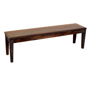 Porter Designs -  Sonora Solid Sheesham Wood Dining Bench, Gray - 07-116-13-802M