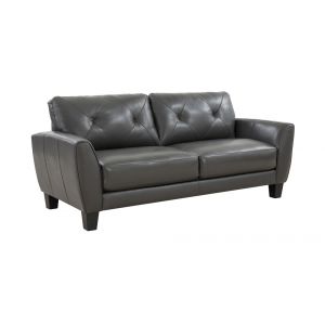 Porter Designs - Trento Top Grain Leather Sofa, Gray - 02-189-01-4098