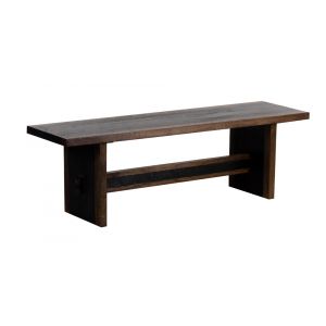 Porter Designs - Udo Solid Wood Dining Bench, Black - 07-108-13-8791