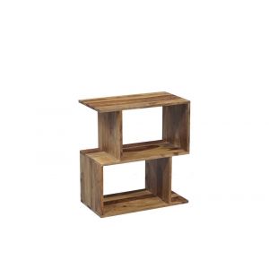Porter Designs -  Urban Solid Sheesham Wood Bookcase, Natural - 10-117-01-4498