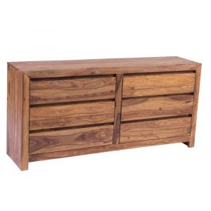 Porter Designs -  Urban Solid Sheesham Wood Dresser, Natural - 04-117-01-1427