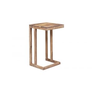 Porter Designs -  Urban Solid Sheesham Wood End Table, Natural - 05-117-12-1436