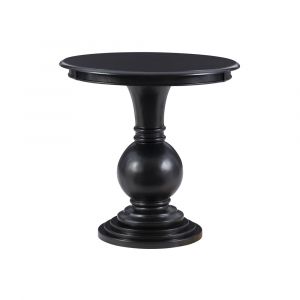 Powell Company - Adeline Round Accent Table Black - D1431A21B