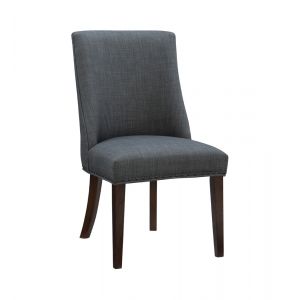 Powell Company - Adler Dining Chair Espresso Grey - Set of 2  - D1346D20SCEG