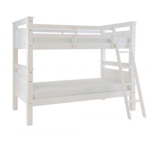 Powell Company - Beckett Twin Over Twin Bunk Bed, White - D1028Y16W