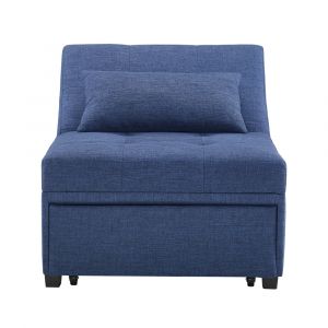Powell Company - Boone Sofa Bed Blue - D1099S17BL