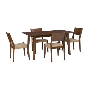 Powell Company - Cadence 5Pc Dining Set Brown - D1275D19PC5