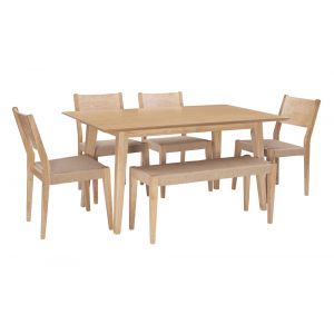 Powell Company - Cadence 6Pc Dining Set Natural  - D1276D19PC6