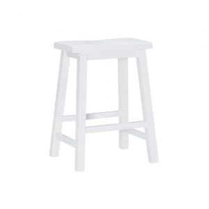 Powell Company - Color Story White Counter Stool  - 270-430