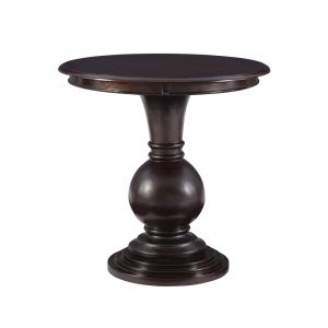 Powell Company - Espresso Round Accent Table - 809-350