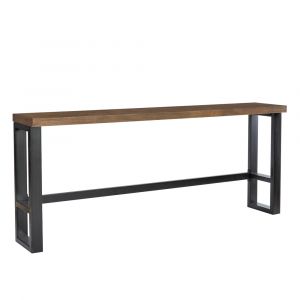 Powell Company - Hawkford Sofa Bar Table, Gunmetal - D1498LD23TBL