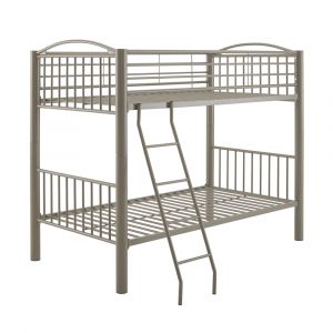 Powell Company - Heavy Metal Pewter Twin Over Twin Bunk Bed - 941-138