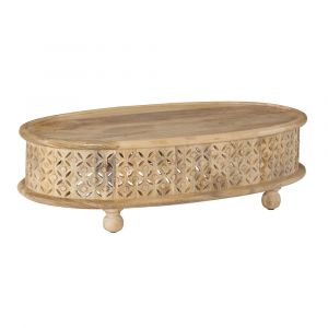 Powell Company - Inora Oval Coffee Table Natural - D1427A21CTNAT